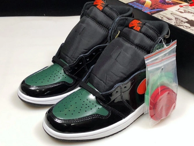 Black High OG Orange-Fir Team AV3905-038 x Air Jordan SoleFly 1 Retro 0712